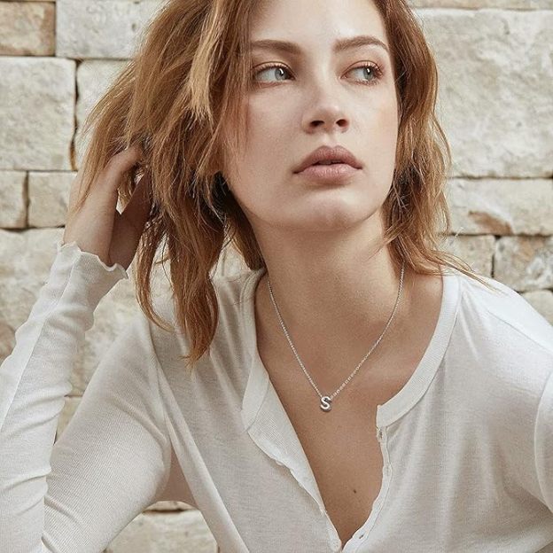 Dainty  Letter Pendant Necklace