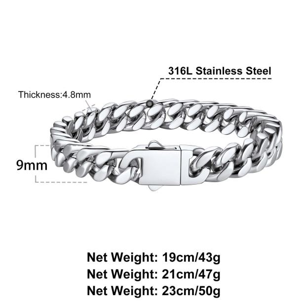 Miami Curb Chain Bracelet