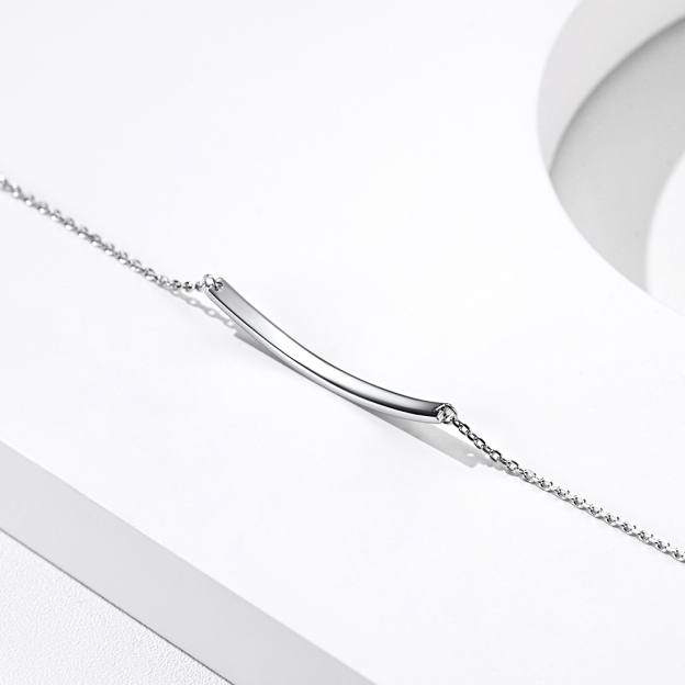 Women's Adjustable Silver Bracelet