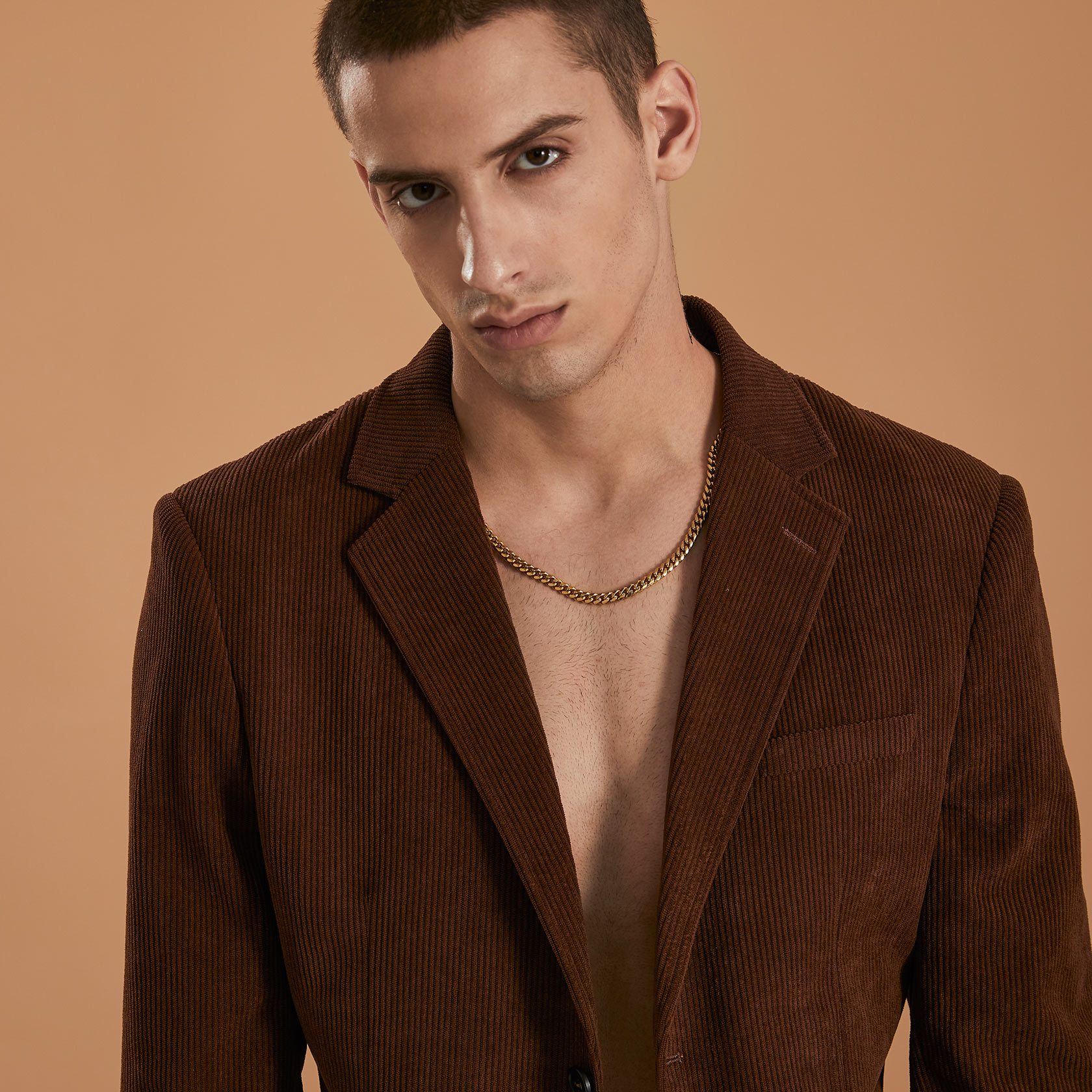 3mm Cuban Curb Chain Necklace Stainless Steel