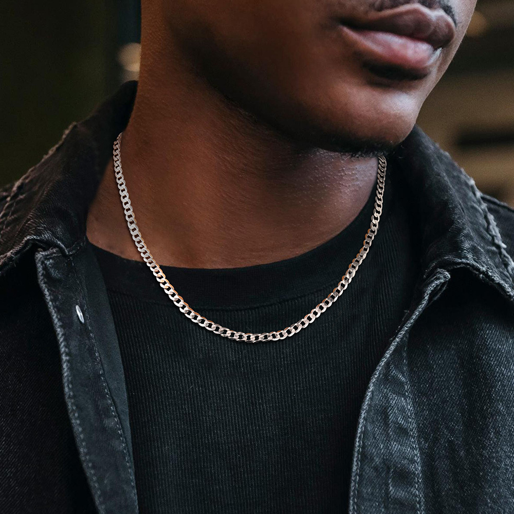 925 Sterling Silver Cuban Chain 