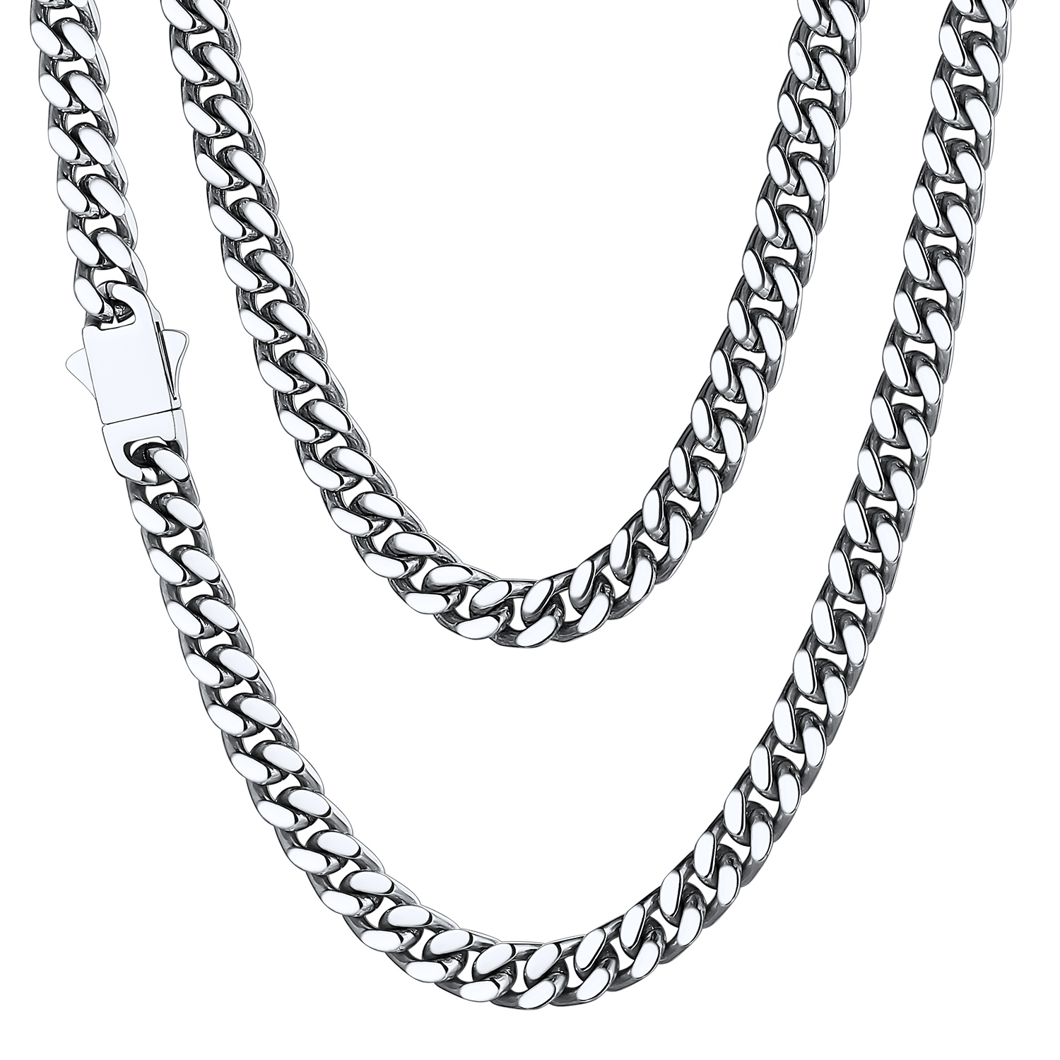 Cuban Link Chain 316L Steel Natural