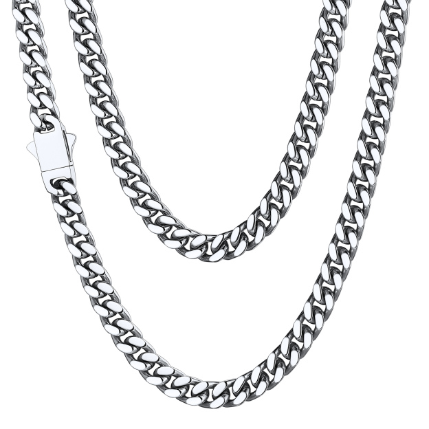 Cuban Link Chain 316L Steel Natural