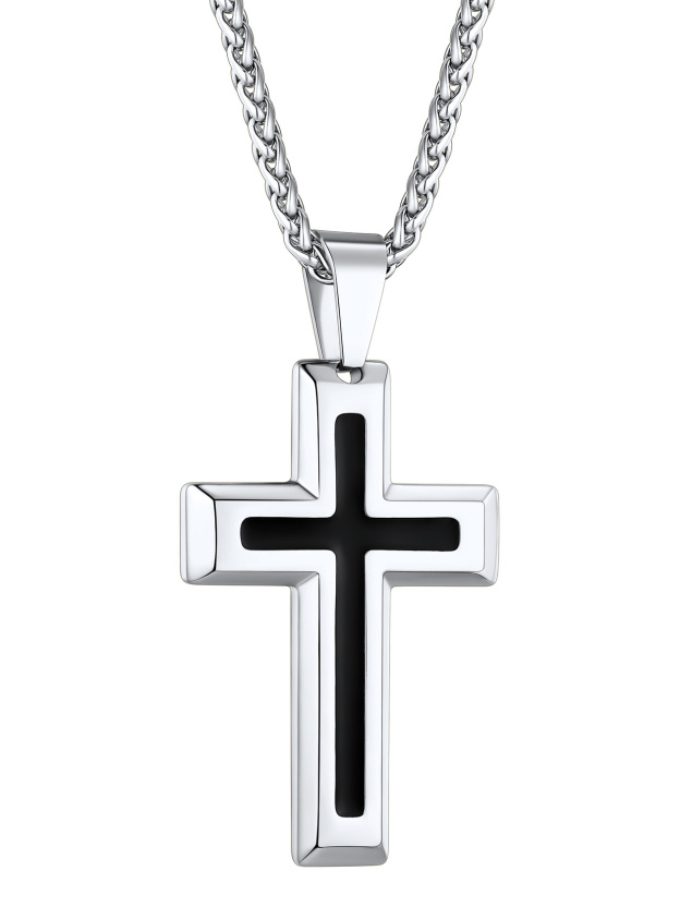 Men's 22" Cross Necklace