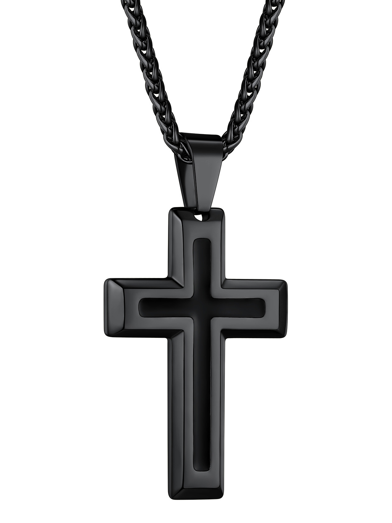 Men's 22" Cross Necklace