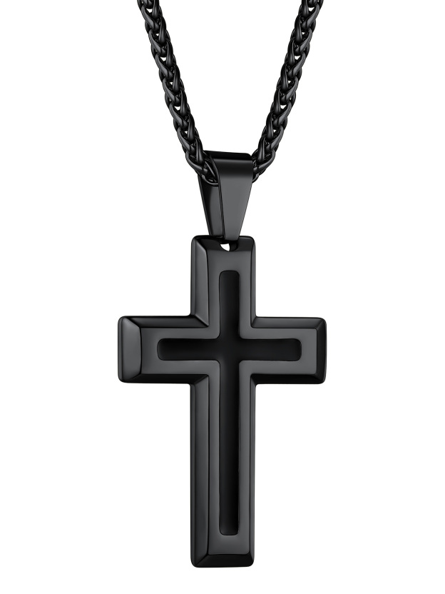 Men's 22" Cross Necklace