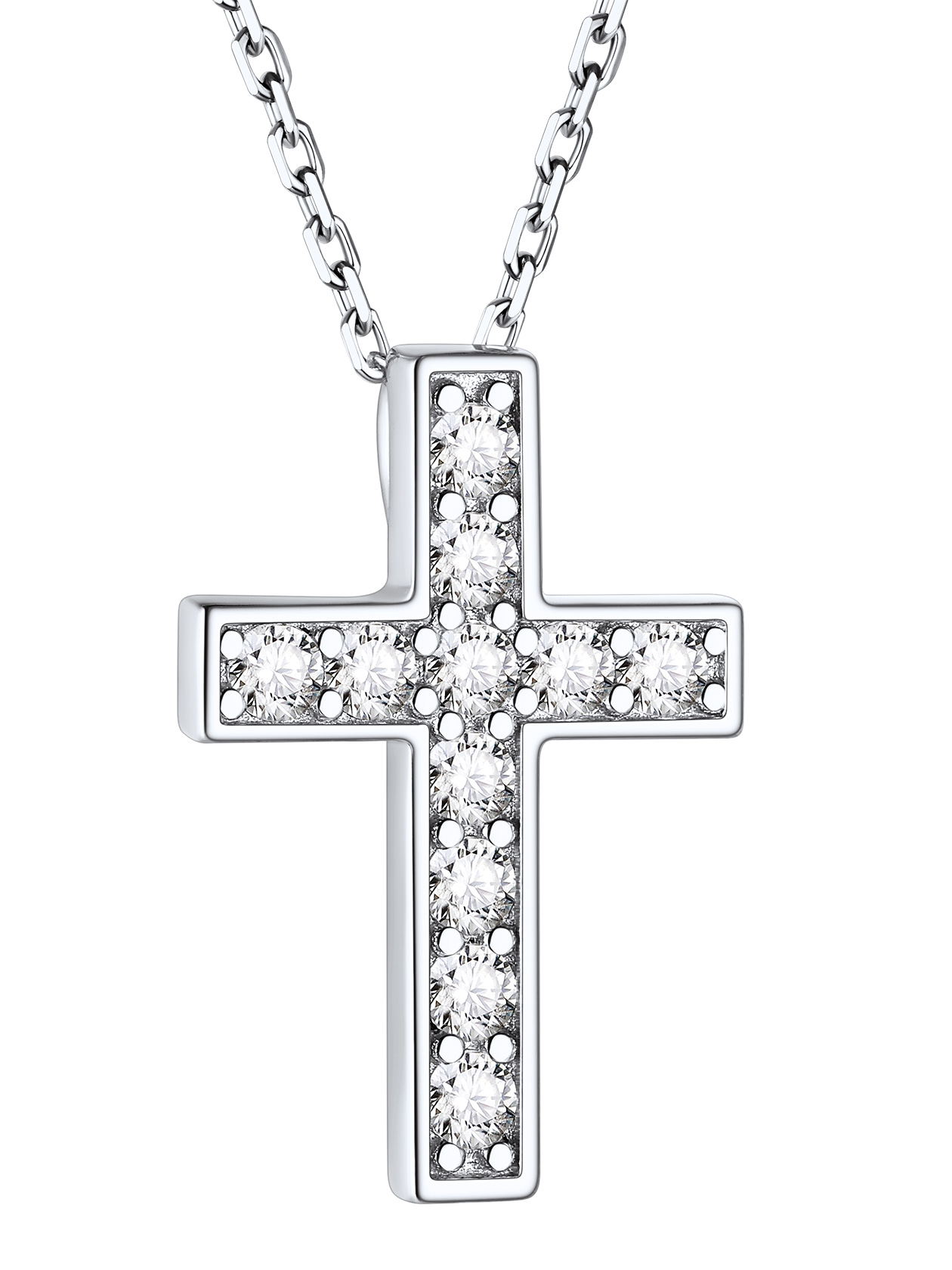 Sterling Silver Cross Necklace