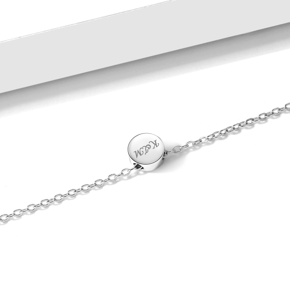 925 Silver Round Pendant Necklace