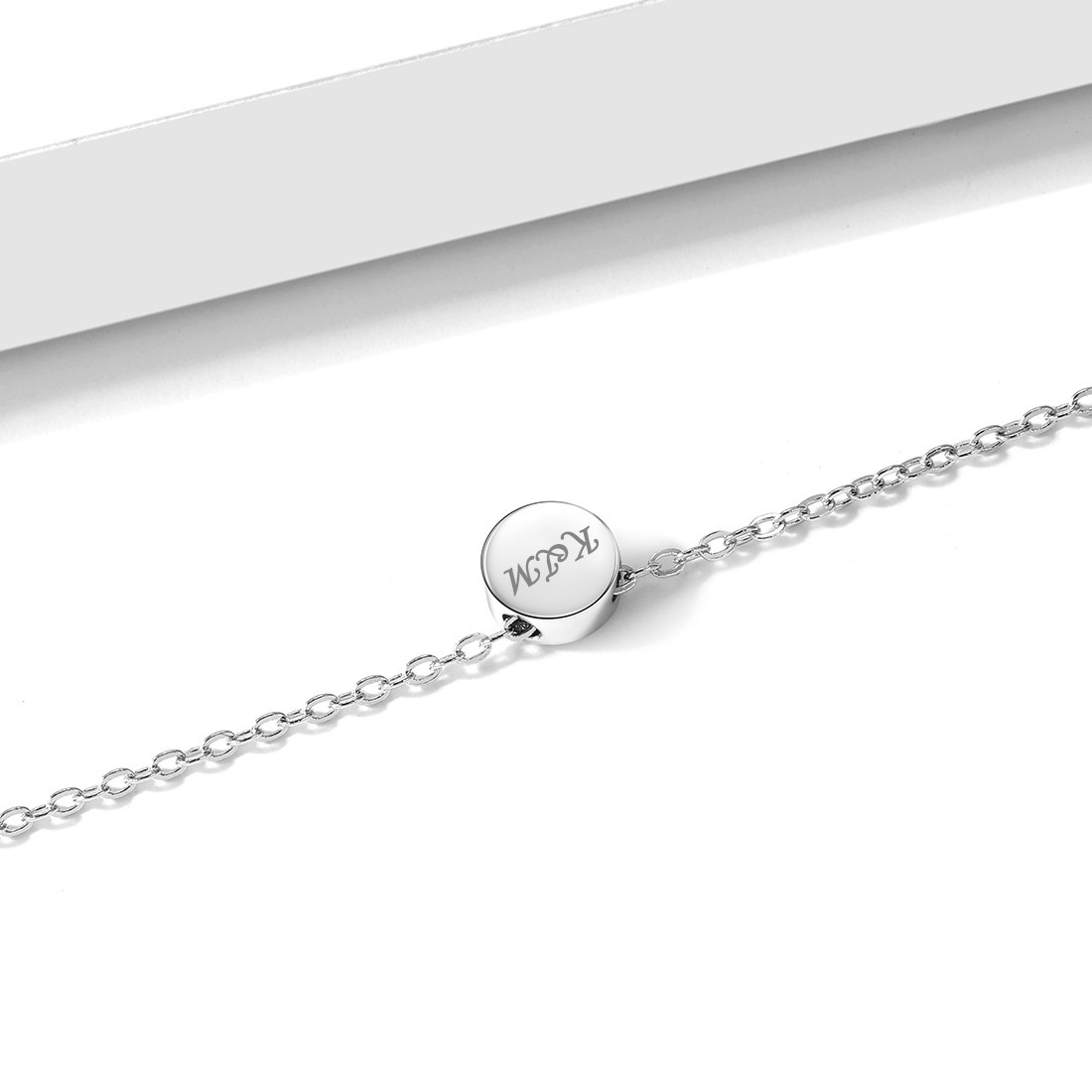 925 Silver Round Pendant Necklace