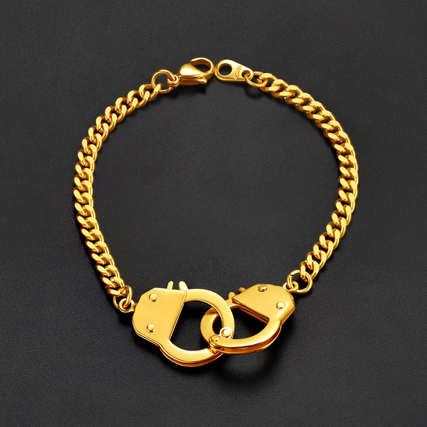 Stainless Steel Handcuff Bracelets