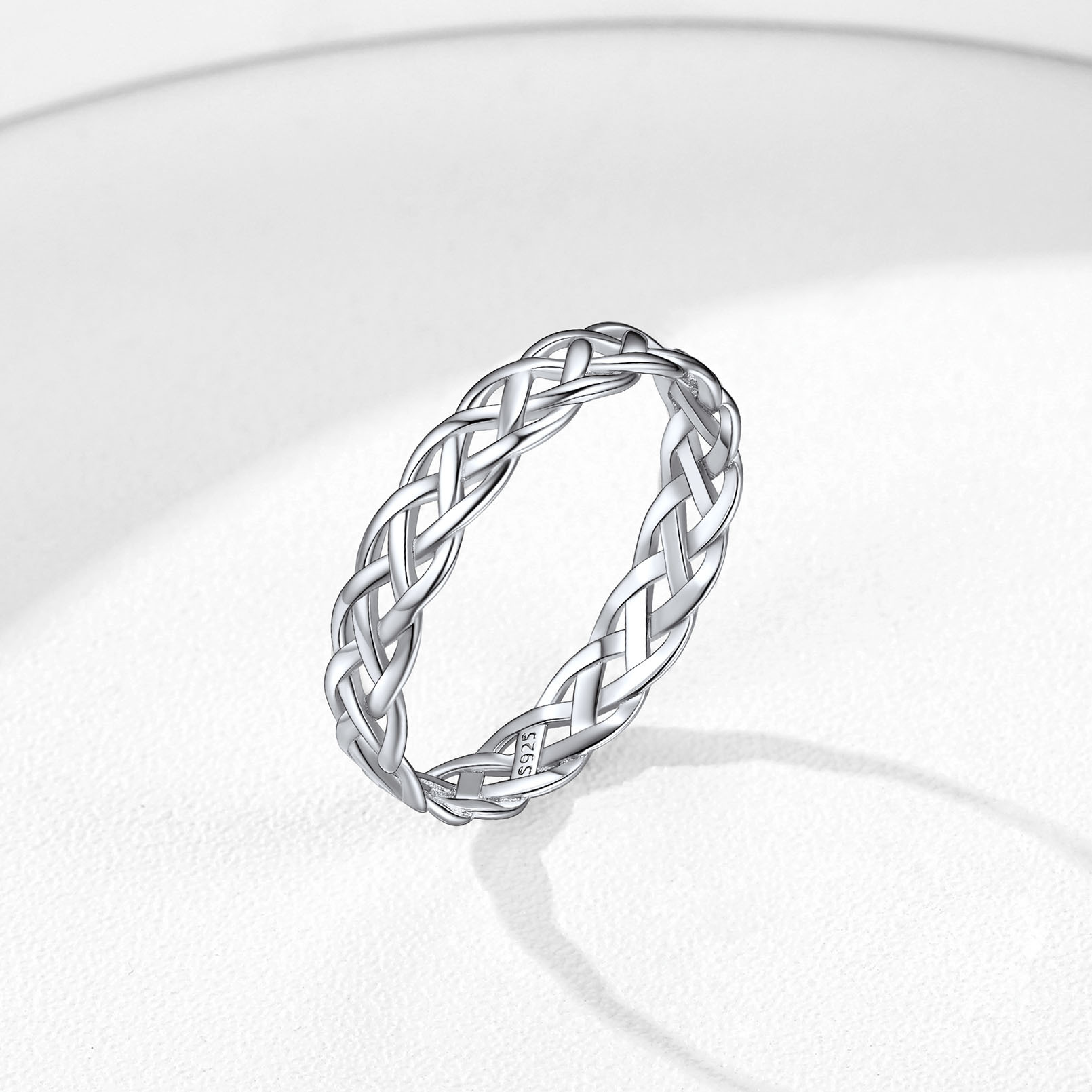 Vintage Celtic Knot Silver Ring