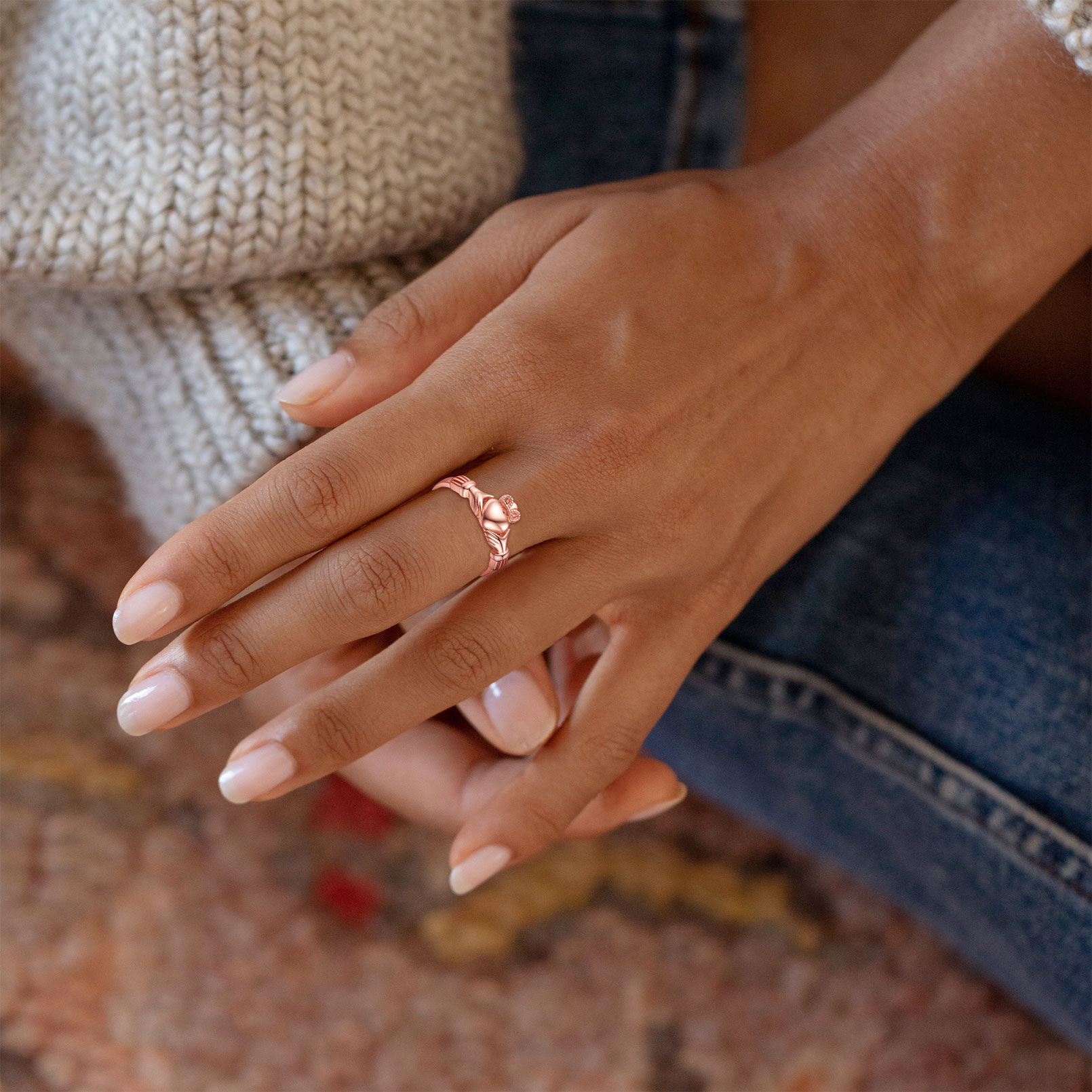 Irish Claddagh Women Rings