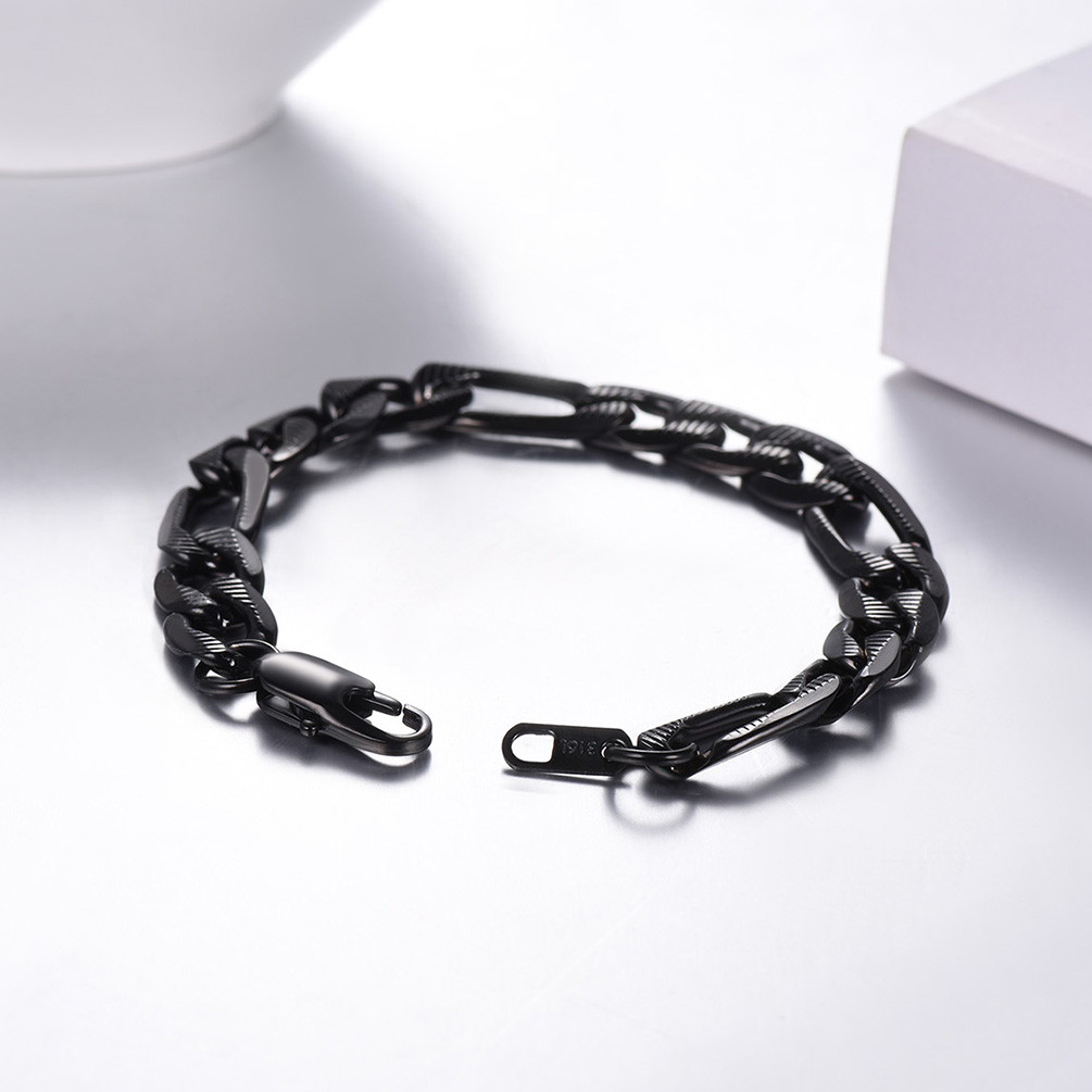 10mm Stainless Steel Figro Bracelet