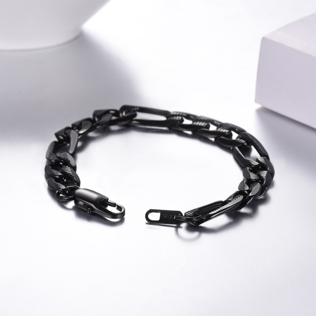 10mm Stainless Steel Figro Bracelet