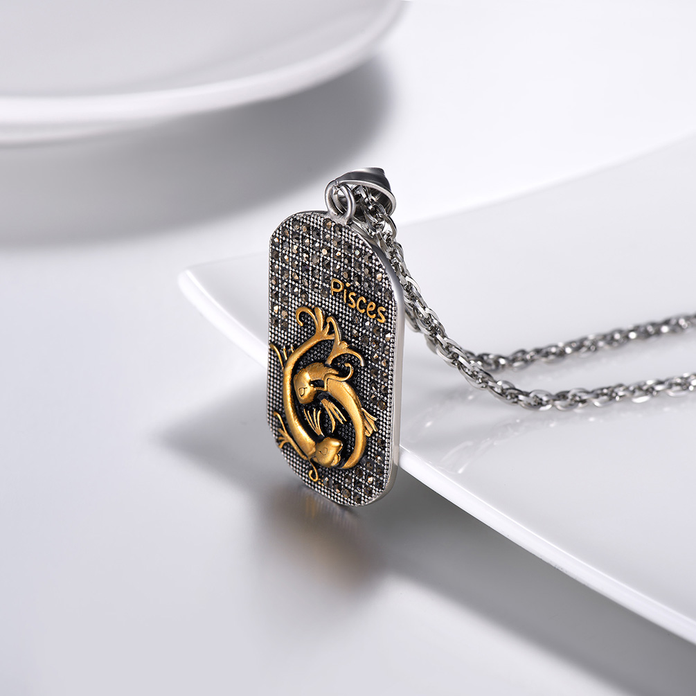 Pisces Constellation Necklace