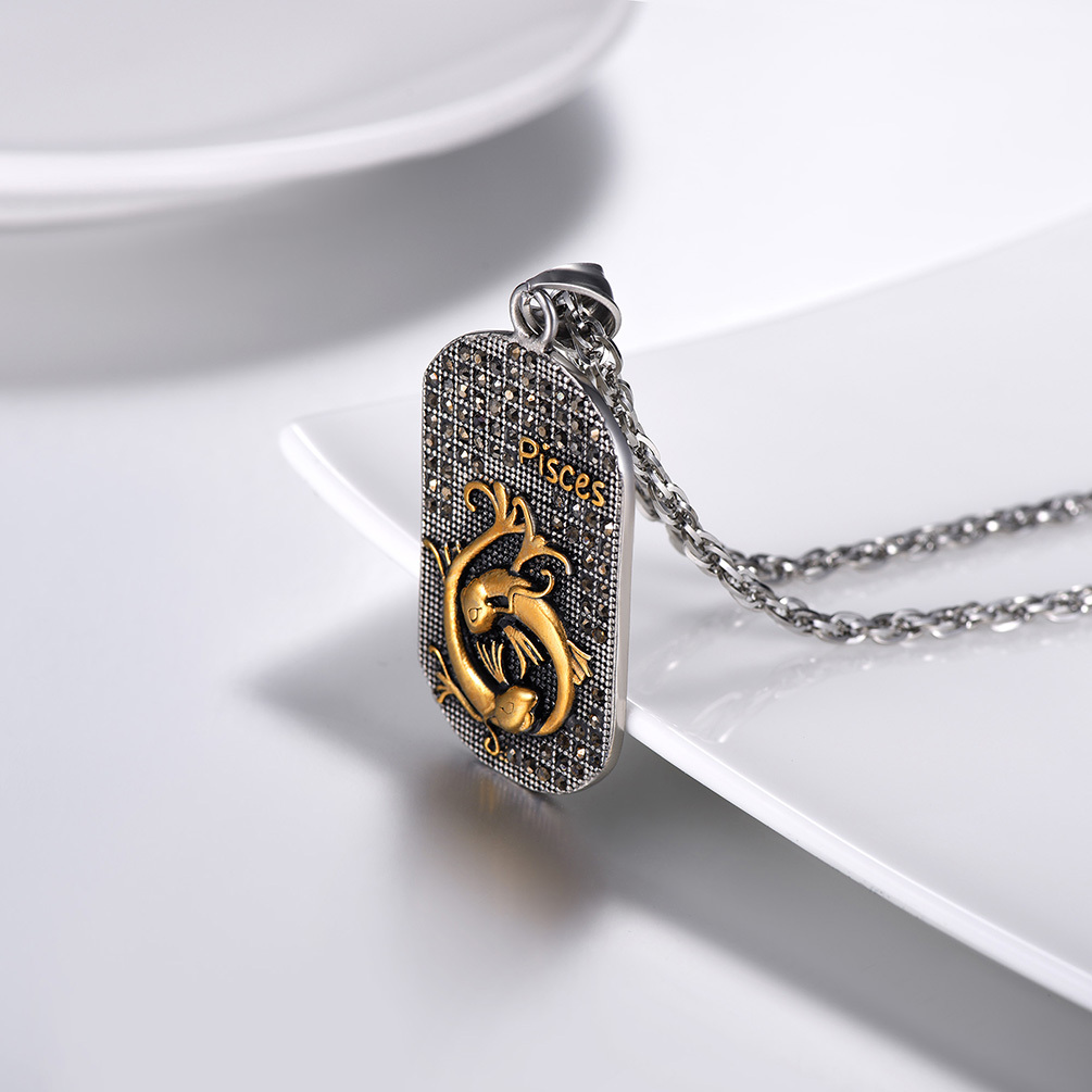 Pisces Constellation Necklace