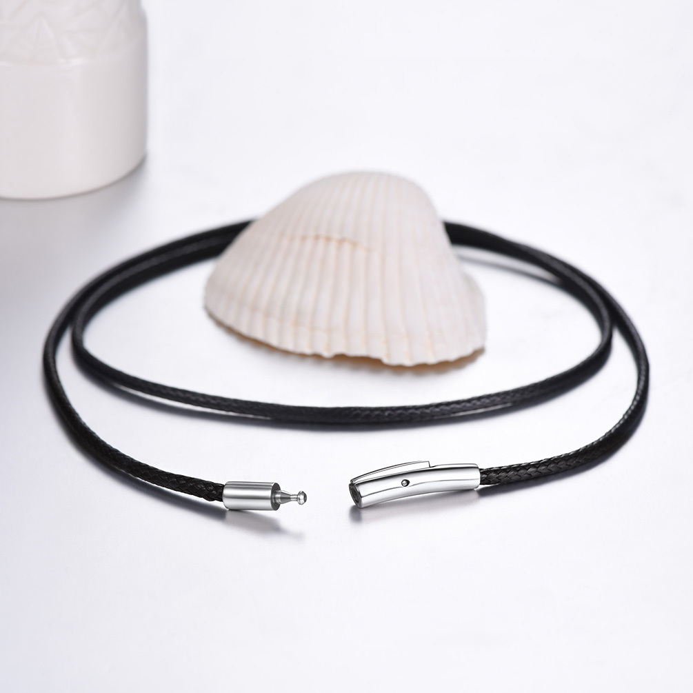 Leather String Rope Necklace Chain