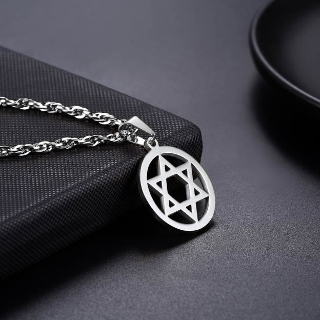 Star of David Jewish Necklace