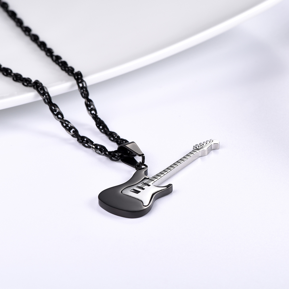 Guitar Necklace for Men Women