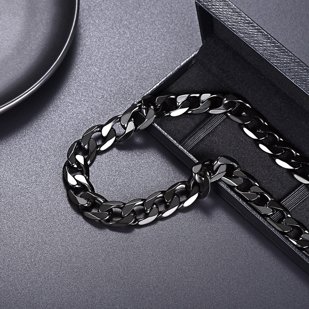 13mm Stainless Steel Cuban chain Necklace