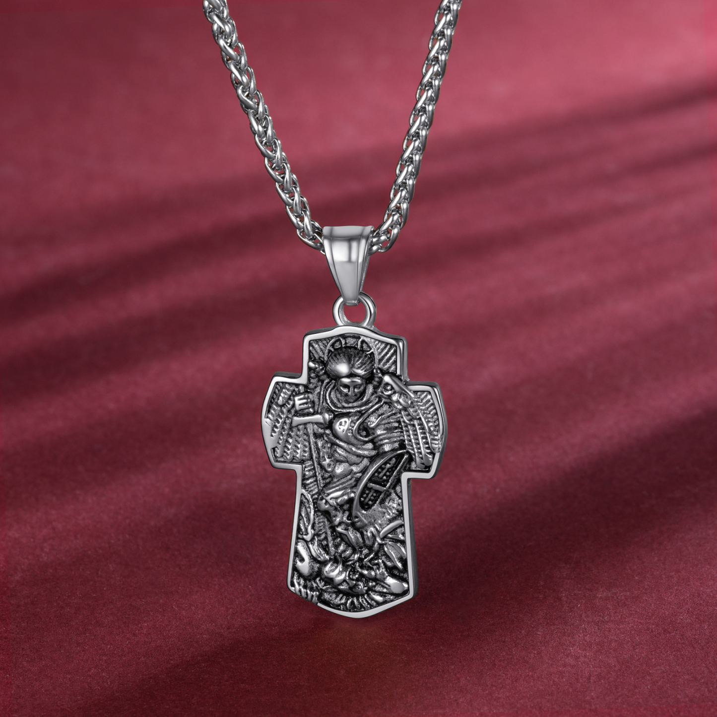 Gold Plated Cross Pendant Necklace