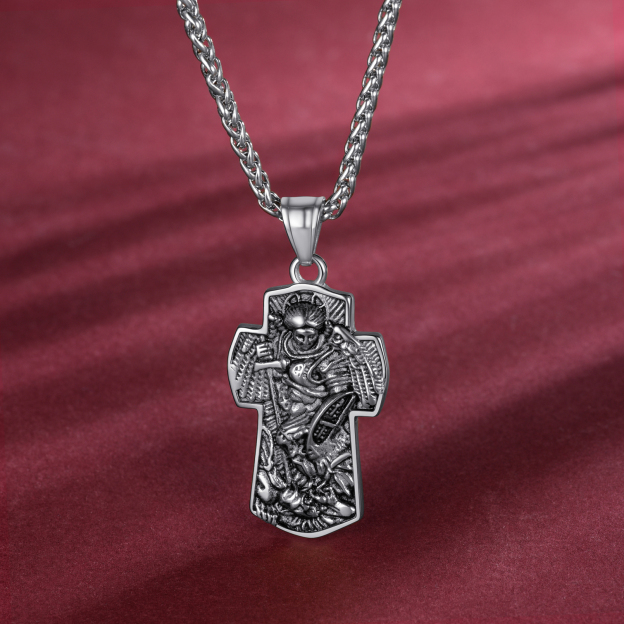 Gold Plated Cross Pendant Necklace