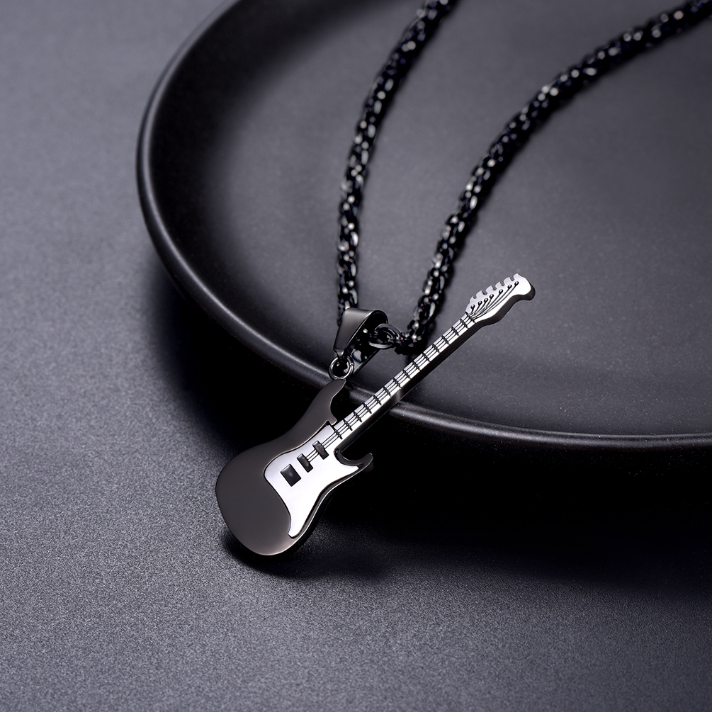 Guitar Necklace for Men Women