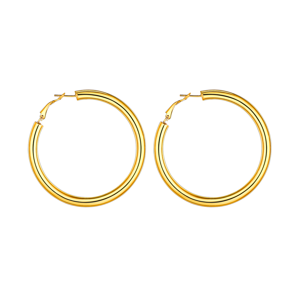 Hypoallergenic Gold Hoop Earrings