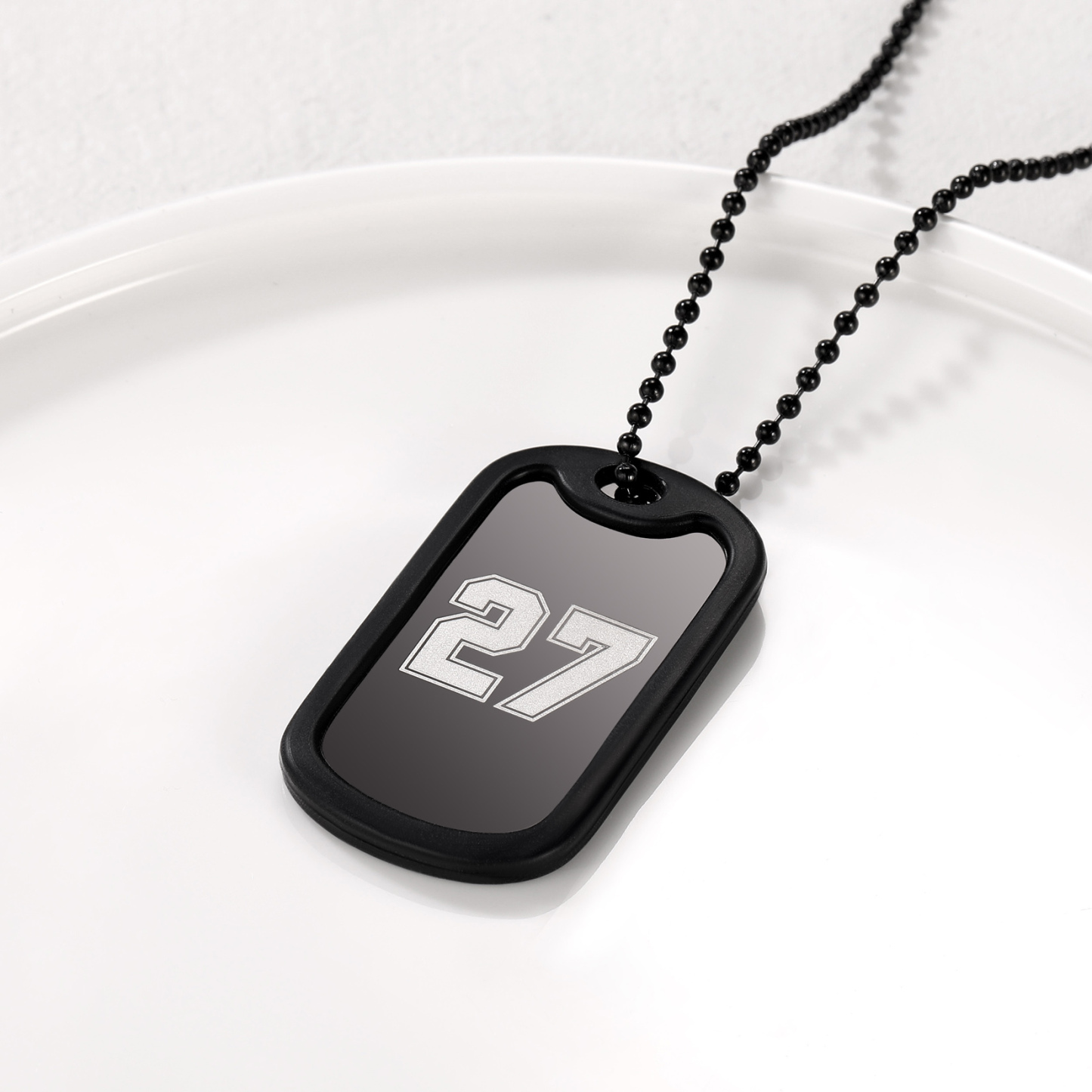 Personalized Dog Tag Necklace