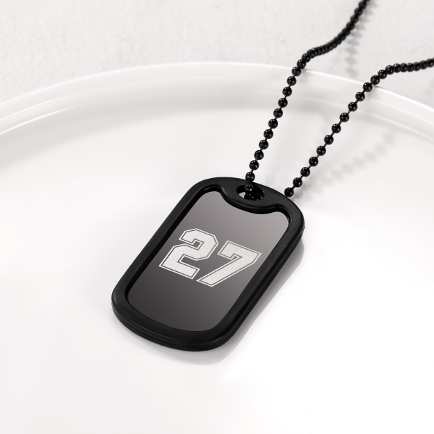 Personalized Dog Tag Necklace