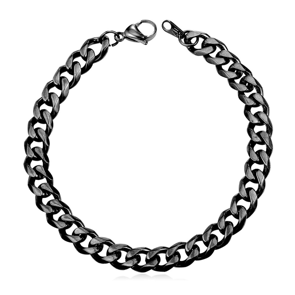 Cuban Link Stainless Steel Bracelets for Men