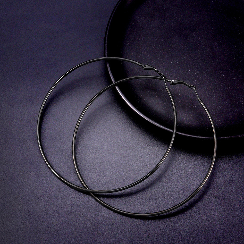 18K Gold Plated Hoop Earrings