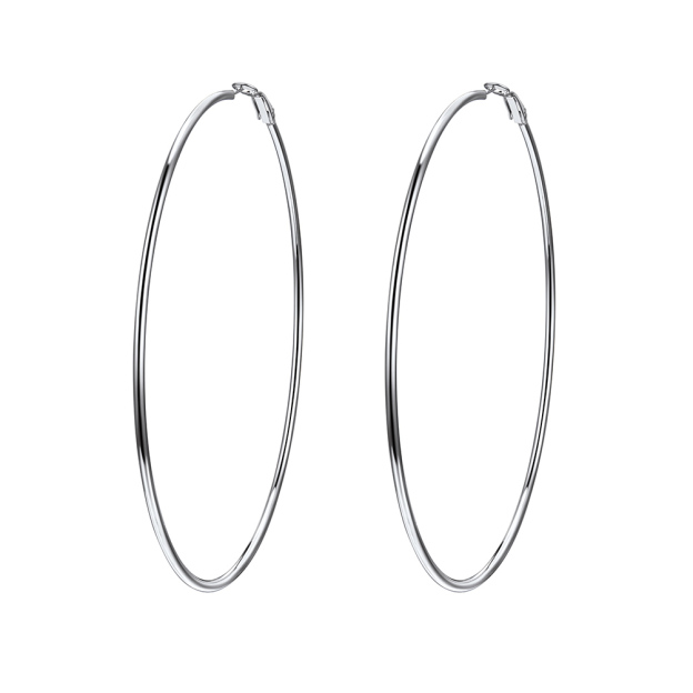 18K Gold Plated Hoop Earrings