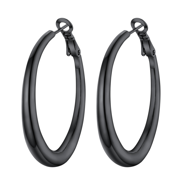 40mm Women's Hoop Earrings
