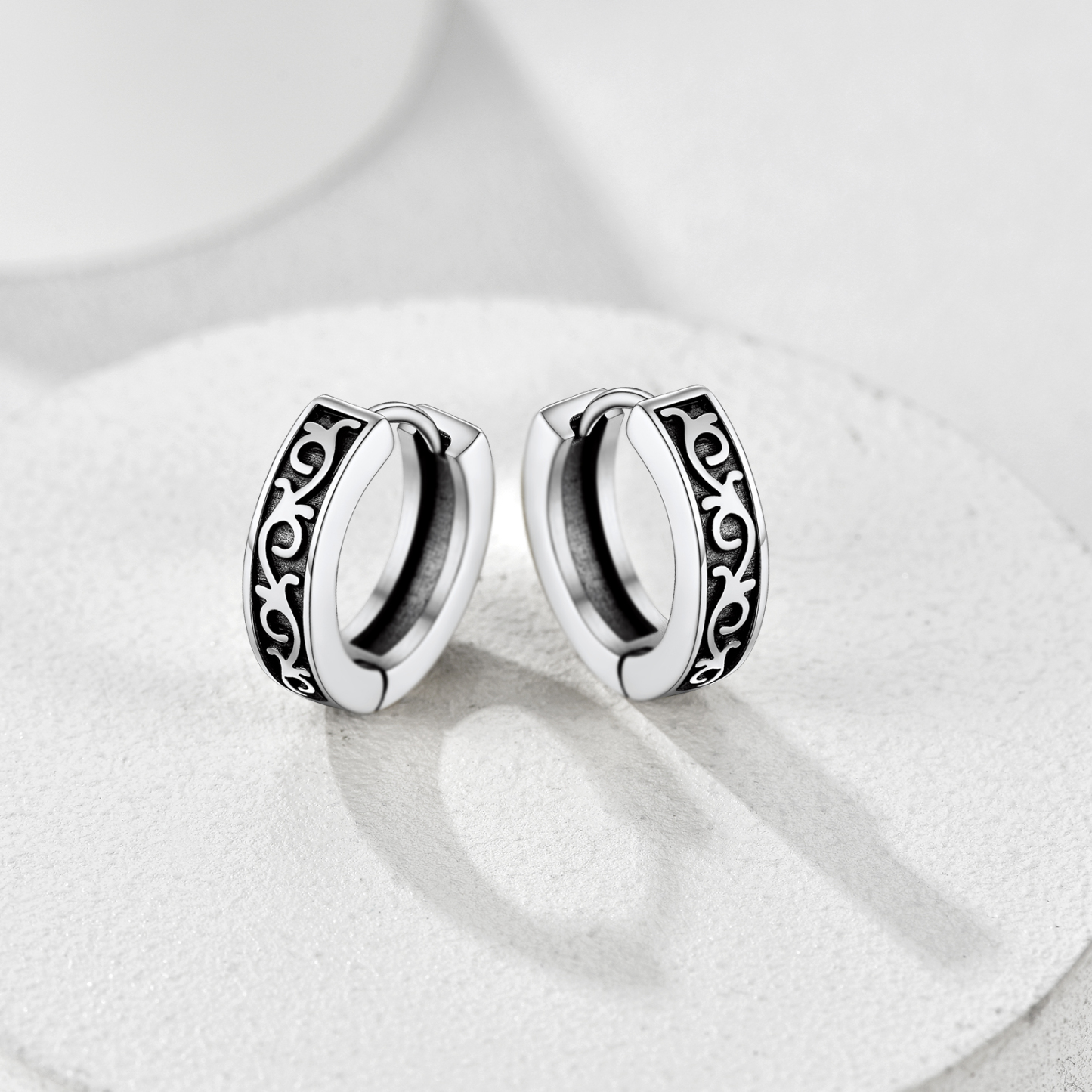 Men's Vintage Hoop Earrings