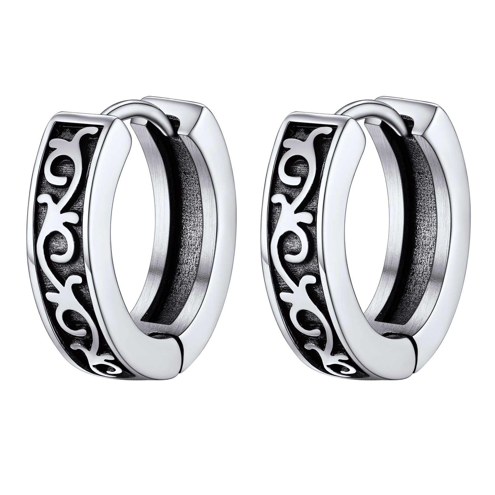 Men's Vintage Hoop Earrings