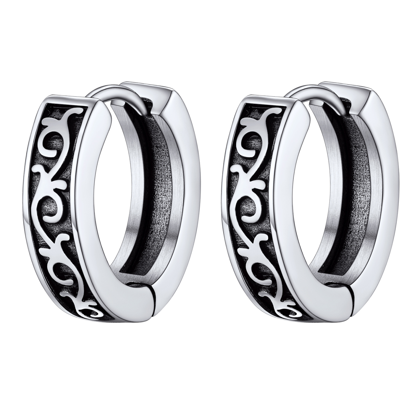 Men's Vintage Hoop Earrings