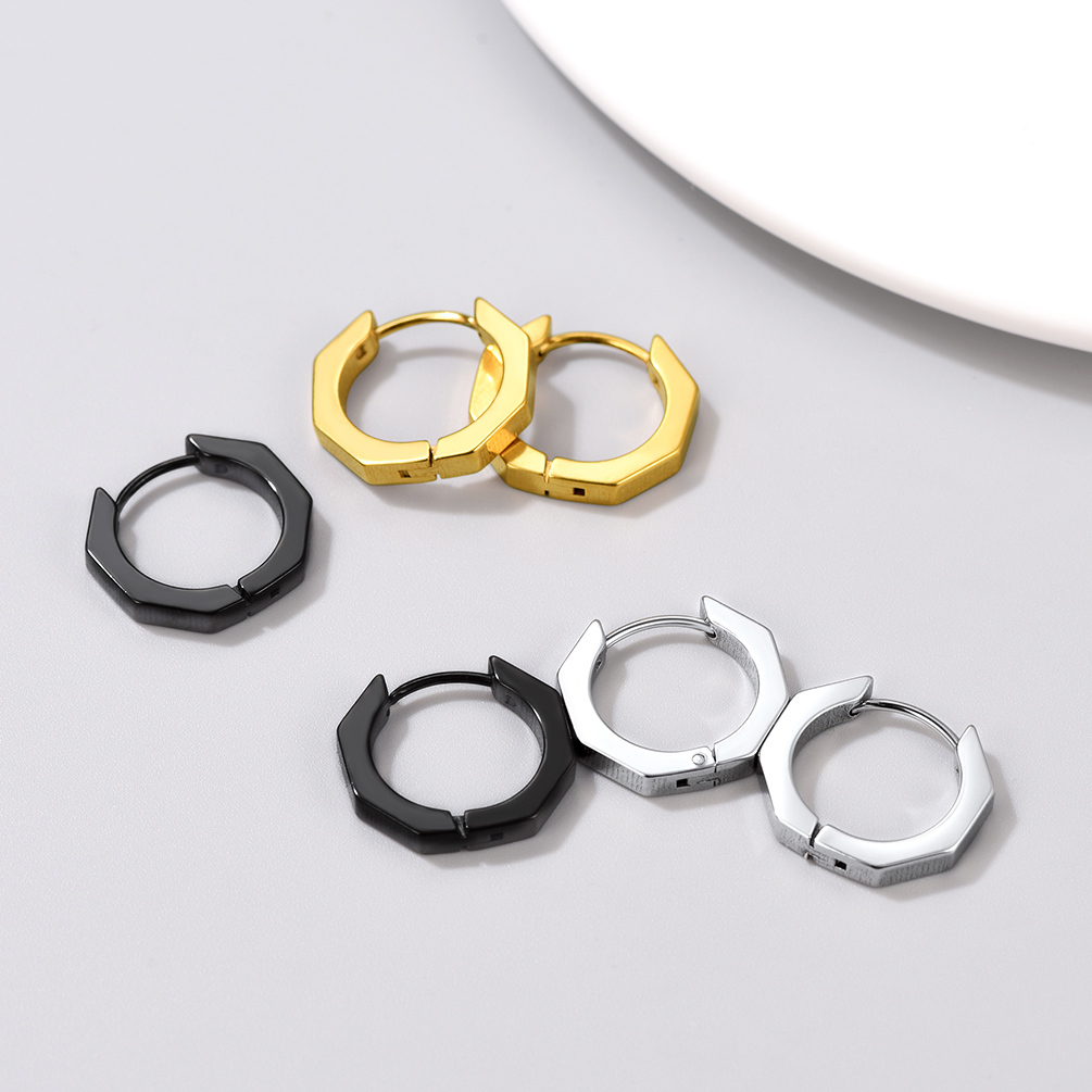 Chunky Earrings for Men Women