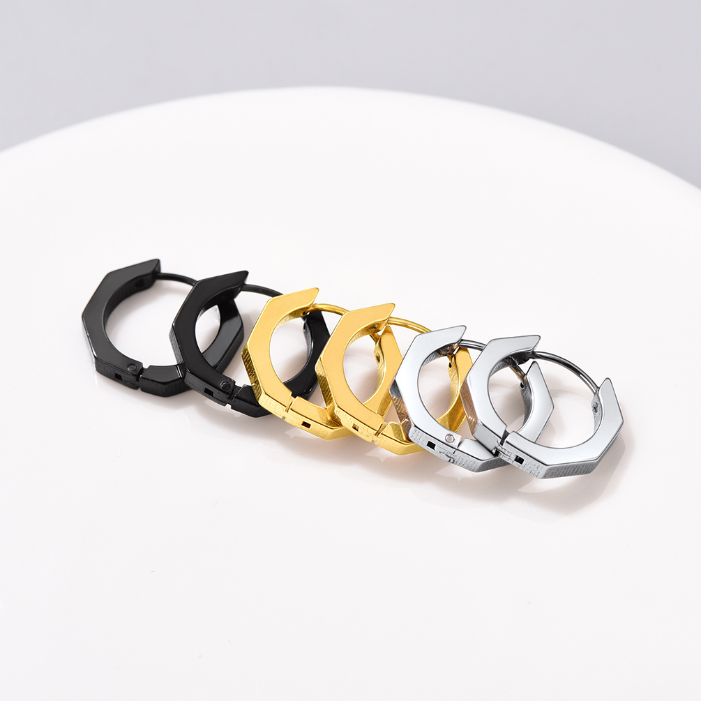Chunky Earrings for Men Women