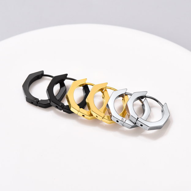 Chunky Earrings for Men Women