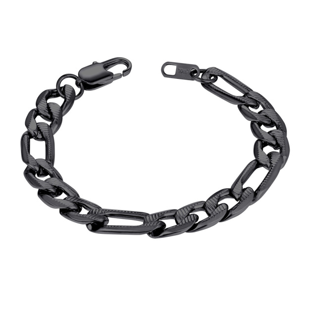 10mm Stainless Steel Figro Bracelet