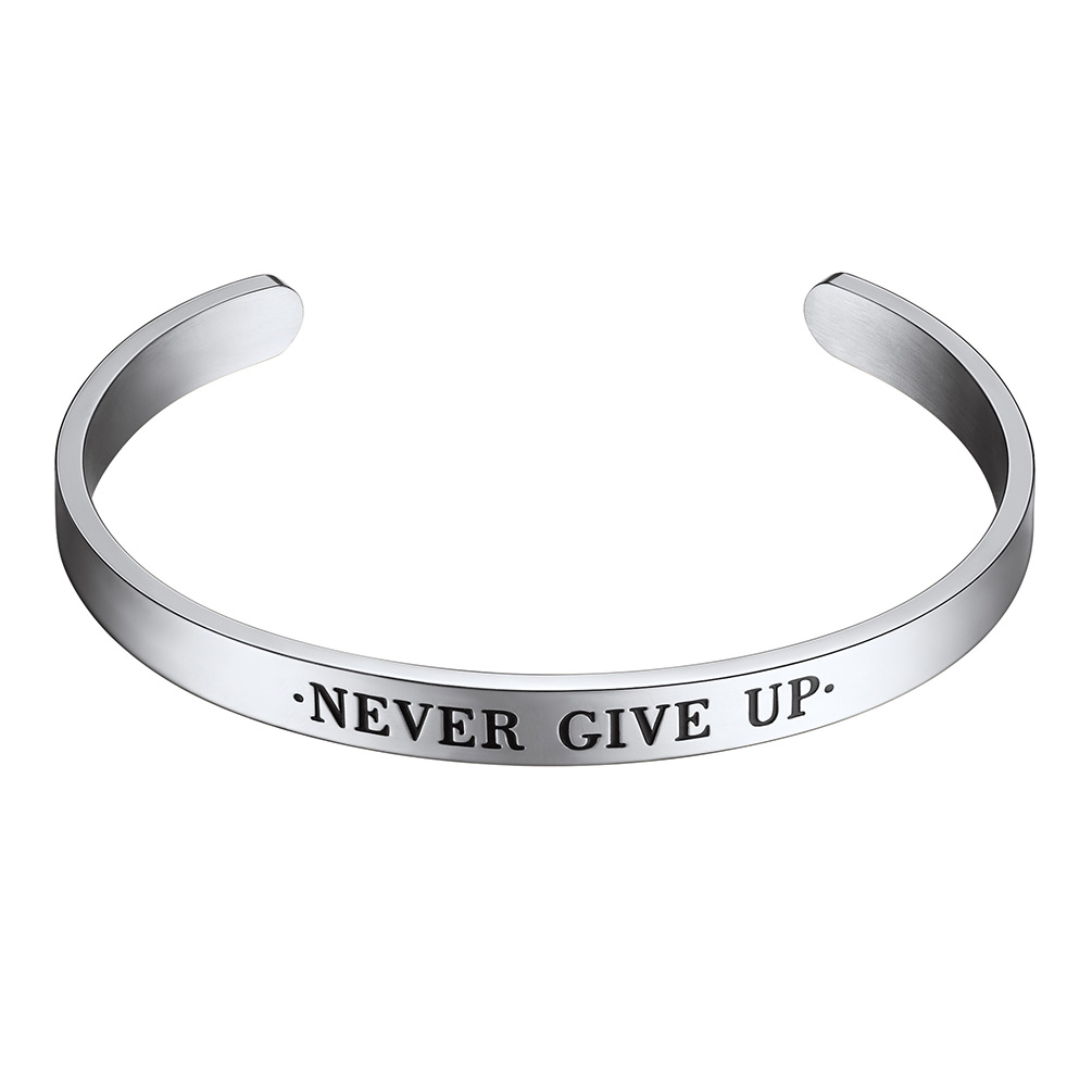 Never Give Up Bracelet 