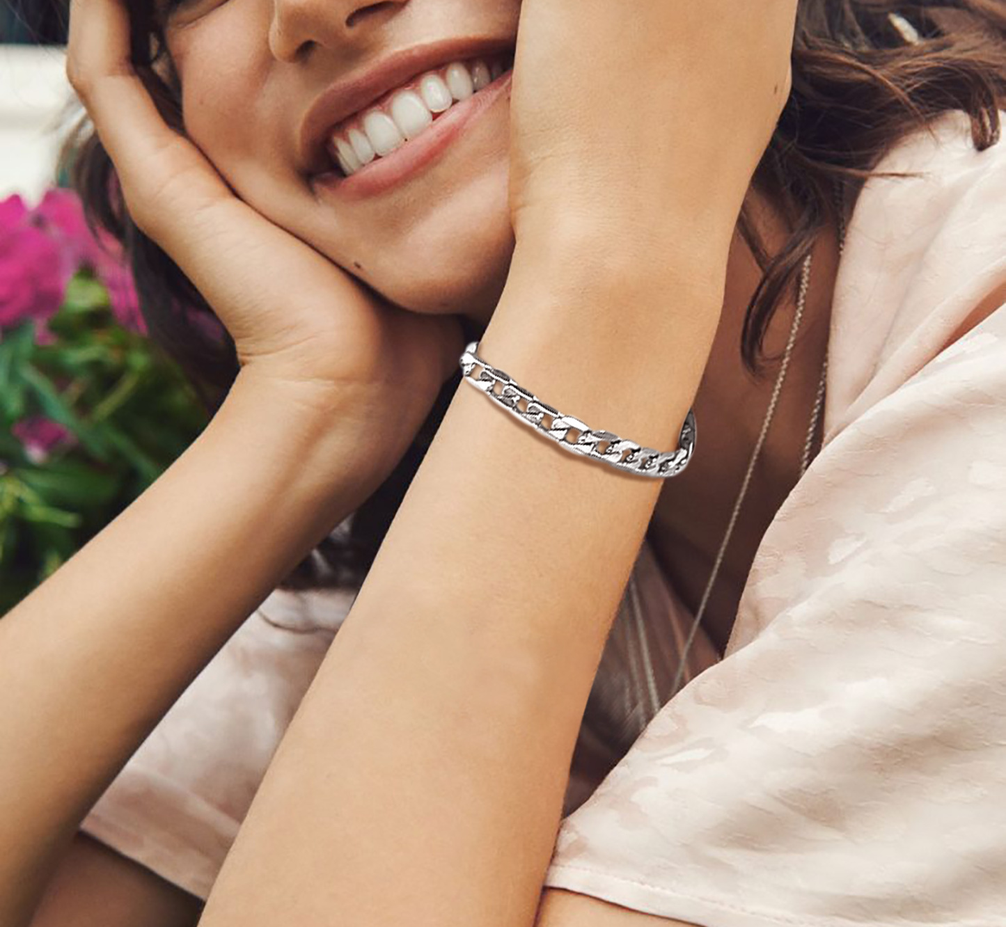 6mm Cuban Stainless Steel Bracelets