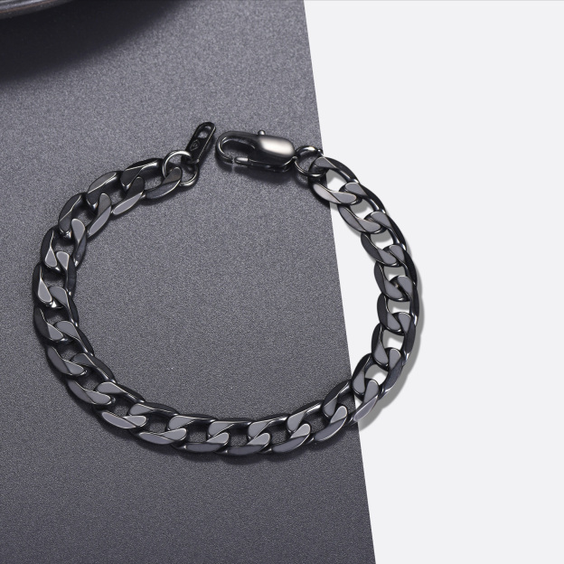 8mm Cuban Link Bracelet 