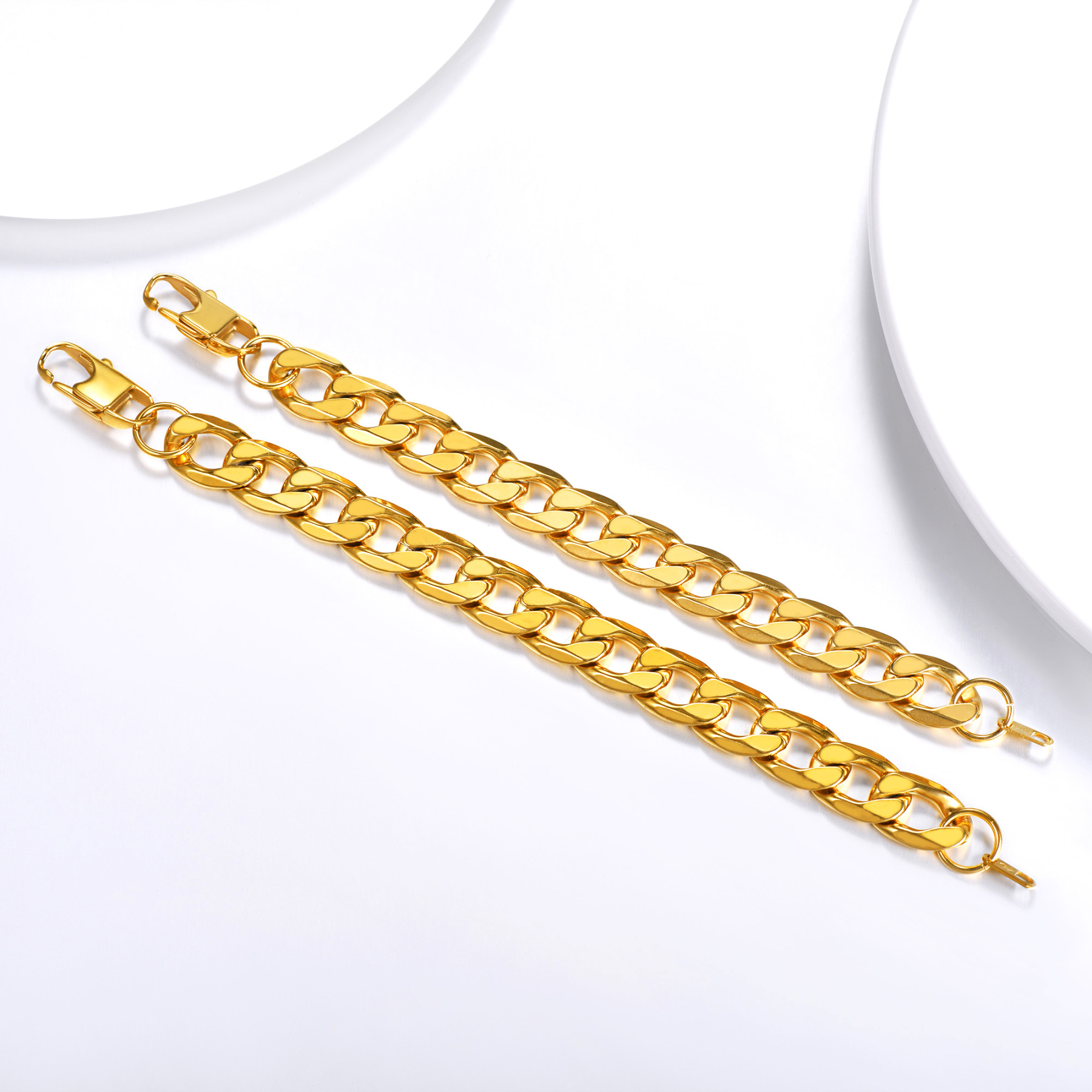 Cuban Link Stainless Steel Bracelet