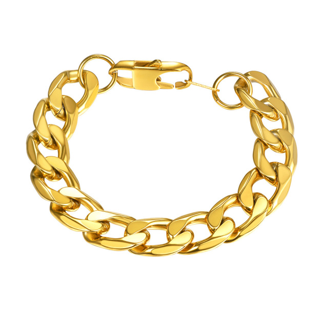 Cuban Link Stainless Steel Bracelet