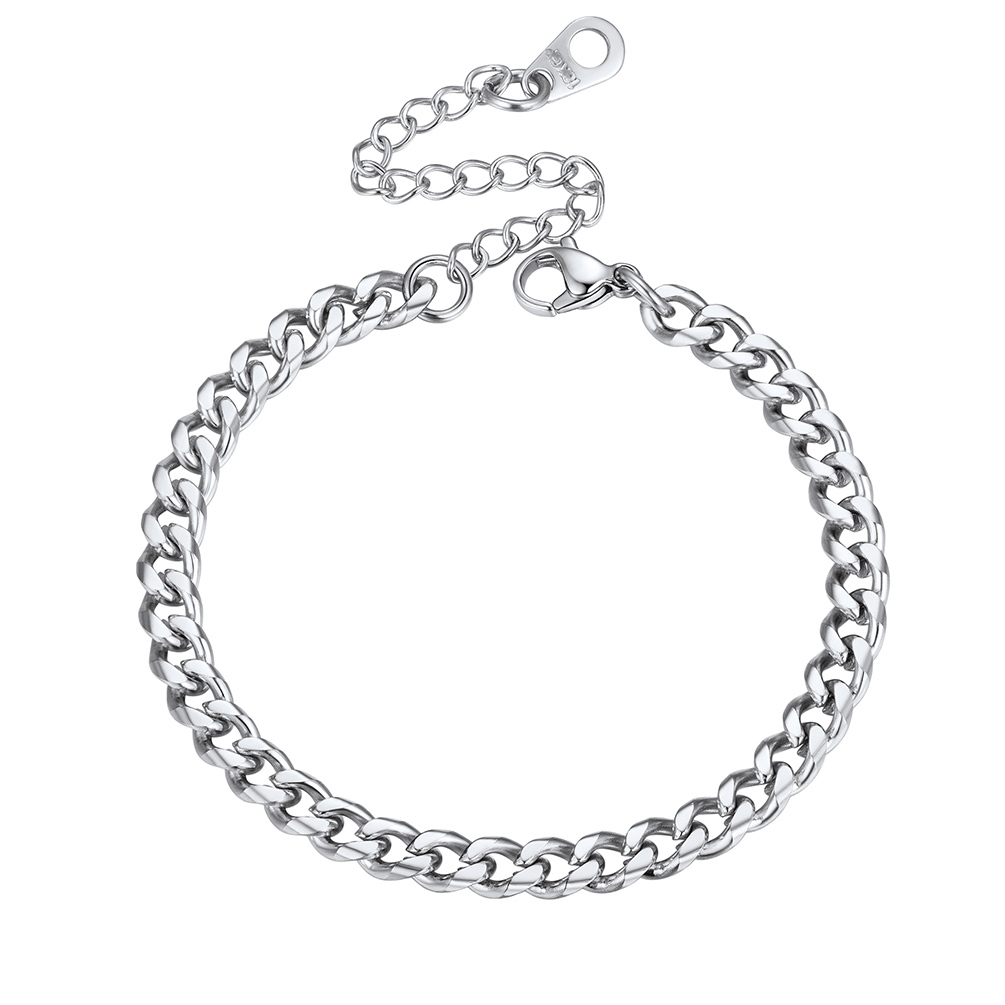 Men's Stainless Steel Chain Bracelet