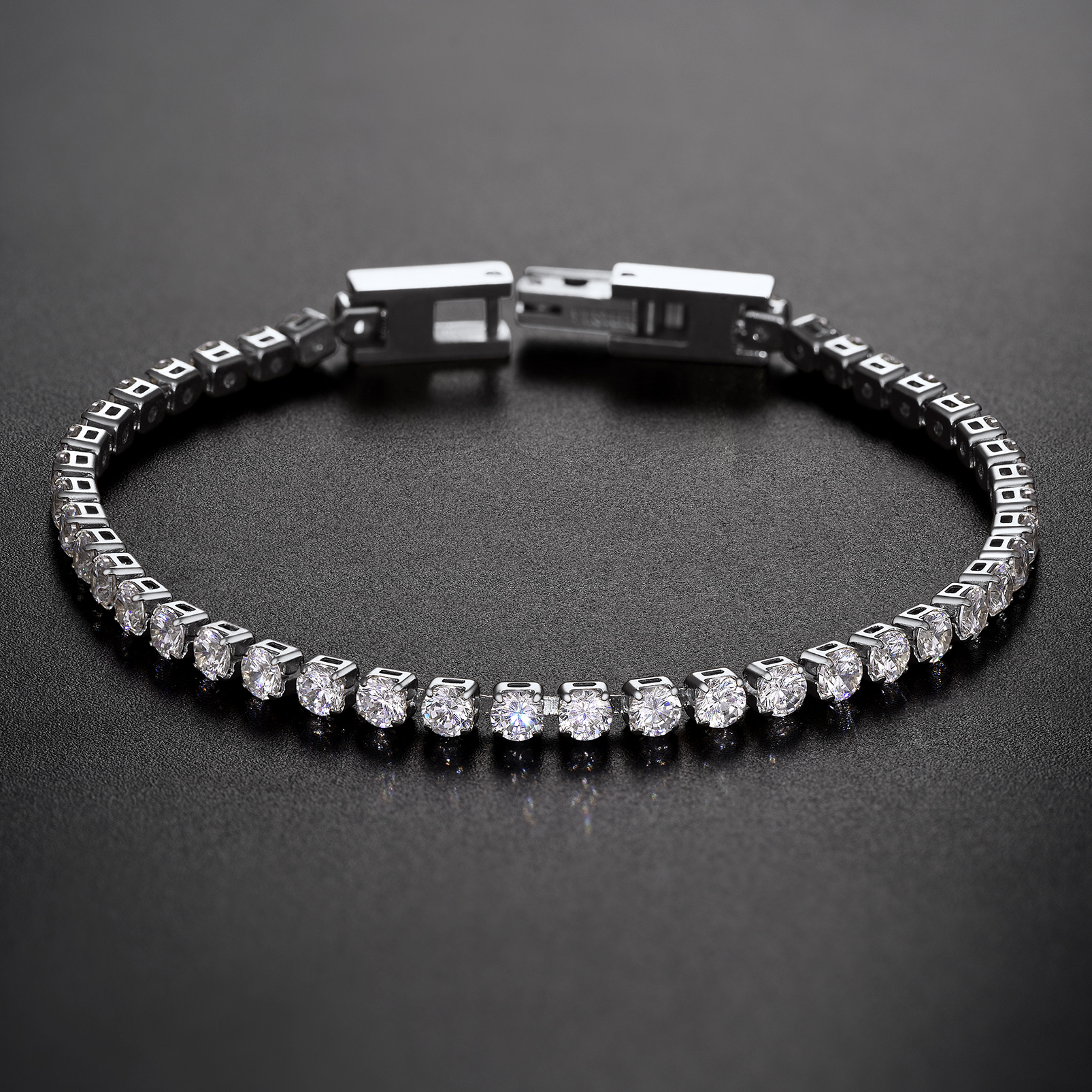 Iced Out Tennis Crystal Bracelet
