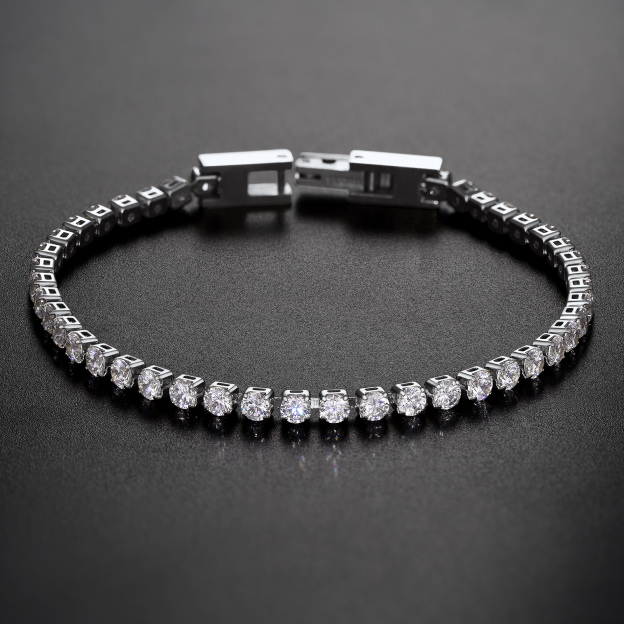 Iced Out Tennis Crystal Bracelet