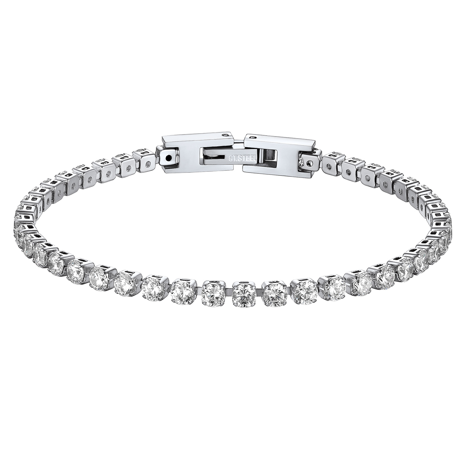 Iced Out Tennis Crystal Bracelet